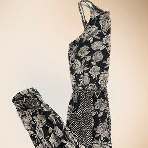 American Eagle black & tan Jumpsuit